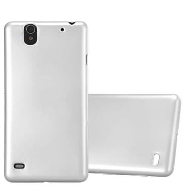 Sony Xperia C4 Suojakuori Kotelo (Hopea)