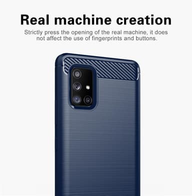 Suojakuori Samsung Galaxy A71 5G Kotelo (Sininen)
