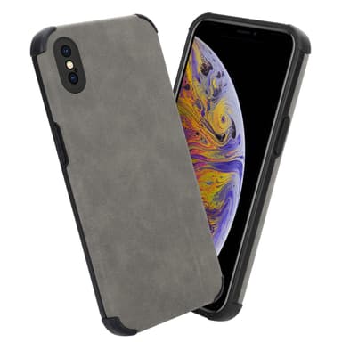 iPhone X / XS Suojakuori Case Kotelo (harmaa)