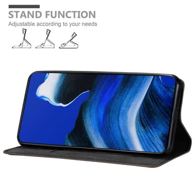 Oppo Reno2 Z Suojakuori Lompakkokotelo (Ruskea)