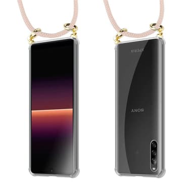 Sony Xperia L4 Suojakuori Kotelo (Vaaleanpunainen)