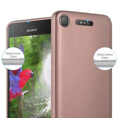 Sony Xperia XZ1 Suojakuori Kotelo (Vaaleanpunainen)