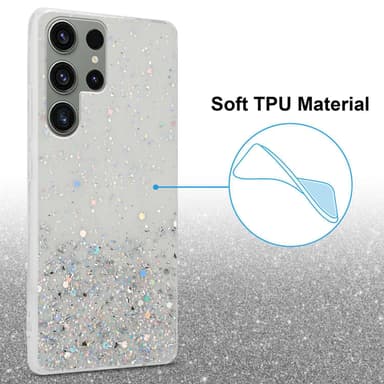 Samsung Galaxy S23 ULTRA Suojakuori Kotelo (Läpinäkyvä)