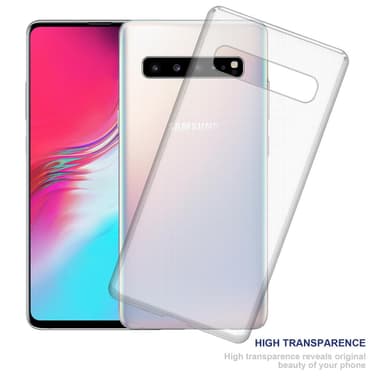 Samsung Galaxy S10 5G Suojakuori Kotelo (Läpinäkyvä)