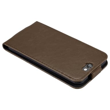 HTC ONE A9 Suojakuori Lompakkokotelo (Ruskea)