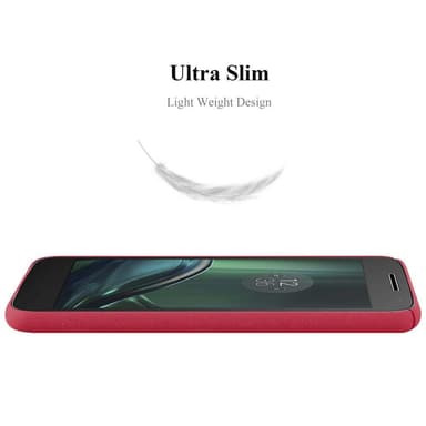 Motorola MOTO Z PLAY Suojakuori Kotelo (Punainen)