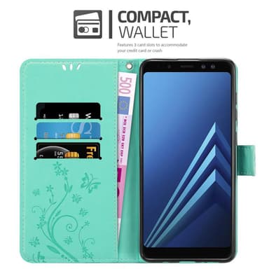 Samsung Galaxy A8 2018 Suojakuori Lompakkokotelo