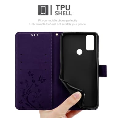 Alcatel 1S 2021 / 3L 2021 Suojakuori Lompakkokotelo