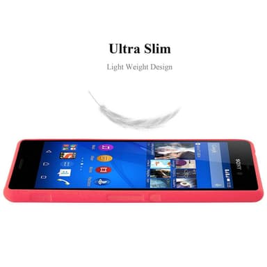 Suojakuori Sony Xperia M4 AQUA Kotelo (Punainen)