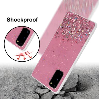 Samsung Galaxy S20 Suojakuori Kotelo (Vaaleanpunainen)