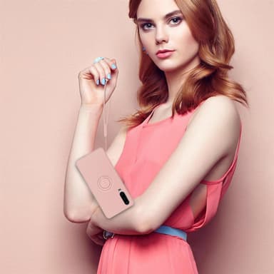 Huawei P30 Suojakuori Kotelo (Vaaleanpunainen)