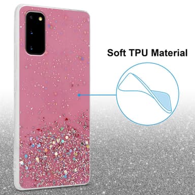 Samsung Galaxy S20 Suojakuori Kotelo (Vaaleanpunainen)