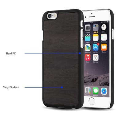 iPhone 6 PLUS / 6S PLUS Suojakuori Kotelo (Musta)
