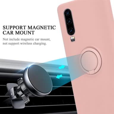Huawei P30 Suojakuori Kotelo (Vaaleanpunainen)
