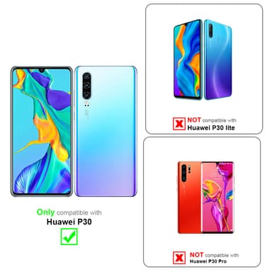 Huawei P30 Suojakalvo Karkaistu lasi Näytönsuoja