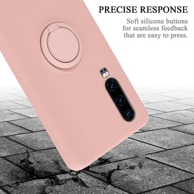 Huawei P30 Suojakuori Kotelo (Vaaleanpunainen)