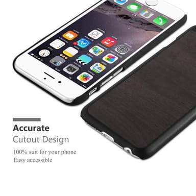 iPhone 6 PLUS / 6S PLUS Suojakuori Kotelo (Musta)