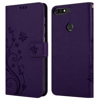 Honor 7C / Huawei Y7 2018 Suojakuori Lompakkokotelo
