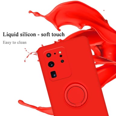 Samsung Galaxy S20 ULTRA Suojakuori Kotelo (Punainen)