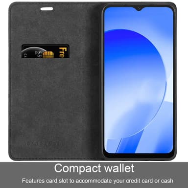 Blackview A52 Suojakuori Lompakkokotelo (Musta)