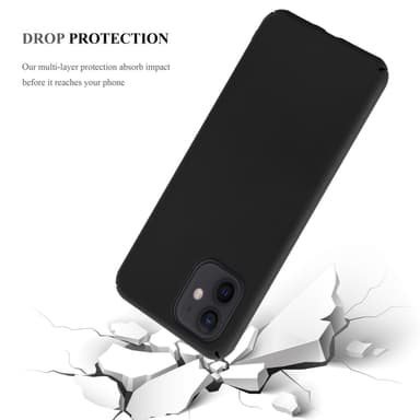 iPhone 12 PRO MAX Suojakuori Kotelo Cover (Musta)