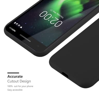 Suojakuori Nokia 2.1 Kotelo (Musta)