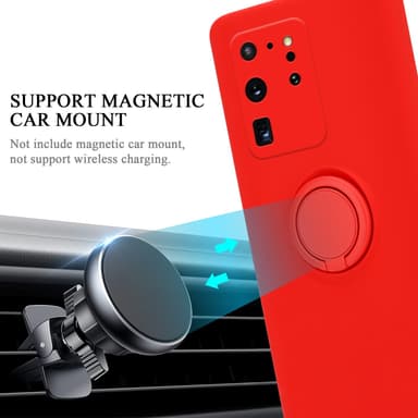 Samsung Galaxy S20 ULTRA Suojakuori Kotelo (Punainen)