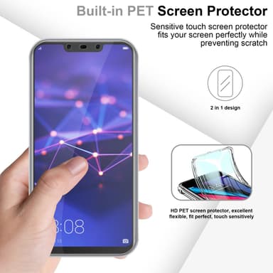 Huawei MATE 20 LITE Suojakuori Cover (Läpinäkyvä)