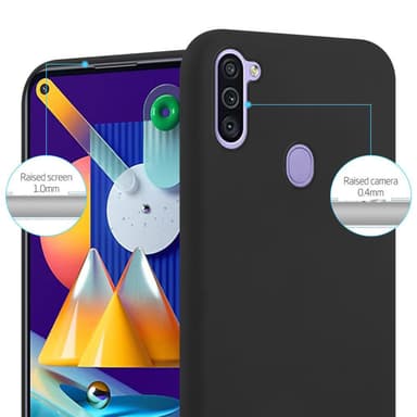 Suojakuori Samsung Galaxy A11 / M11 Kotelo (Musta)