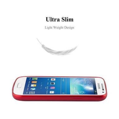 Samsung Galaxy S4 MINI Suojakuori Kotelo (Punainen)