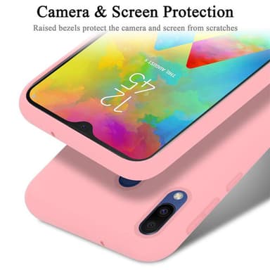 Samsung Galaxy M20 Suojakuori Kotelo (Vaaleanpunainen)