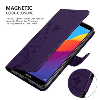 Honor 7C / Huawei Y7 2018 Suojakuori Lompakkokotelo