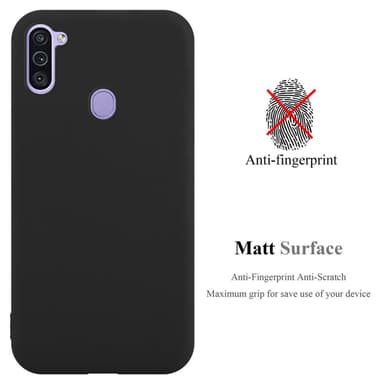 Suojakuori Samsung Galaxy A11 / M11 Kotelo (Musta)