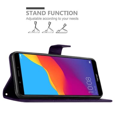 Honor 7C / Huawei Y7 2018 Suojakuori Lompakkokotelo