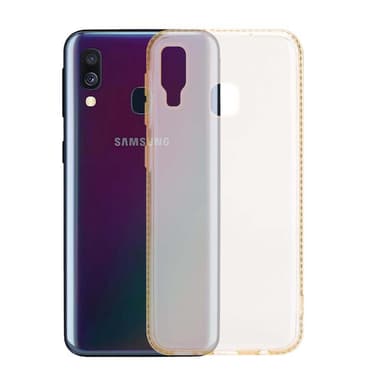Samsung Galaxy A40 Suojakuori Kotelo (Keltainen)