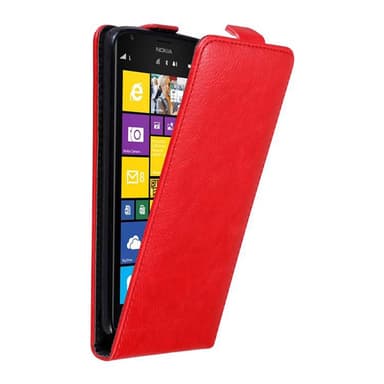 Nokia Lumia 1520 Suojakuori Lompakkokotelo (Punainen)