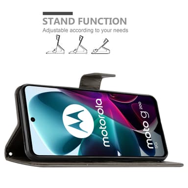 Motorola MOTO G200 5G Suojakuori Lompakkokotelo