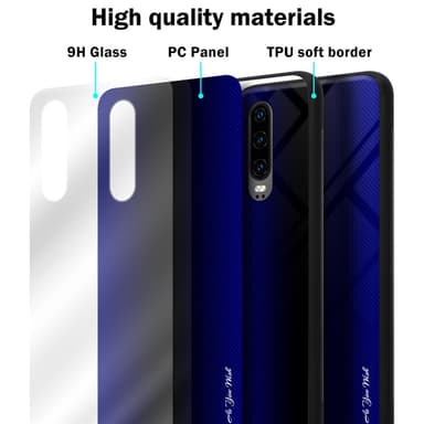 Huawei P30 Suojakuori Kotelo (Violetti)