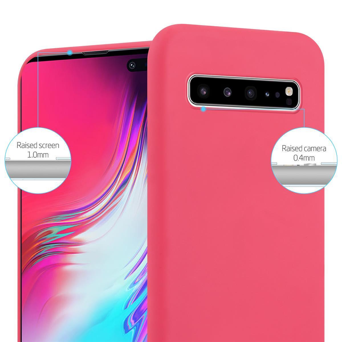 Suojakuori Samsung Galaxy S10 5G Kotelo (Punainen)