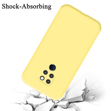 Huawei MATE 20 Suojakuori Kotelo Case (Keltainen)