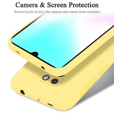 Huawei MATE 20 Suojakuori Kotelo Case (Keltainen)