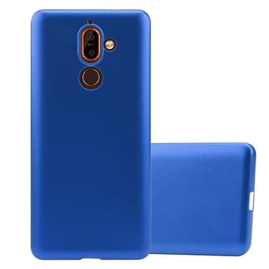Nokia 7 PLUS Suojakuori Kotelo (Sininen)