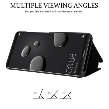 Suojakuori Huawei MATE 10 PRO Lompakkokotelo (Musta)