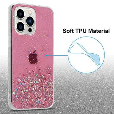 iPhone 13 PRO Suojakuori Kotelo (Vaaleanpunainen)