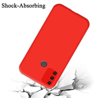 Honor 9A Suojakuori Kotelo Case (Punainen)