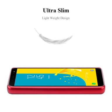 Samsung Galaxy J6 2018 Suojakuori Kotelo (Punainen)