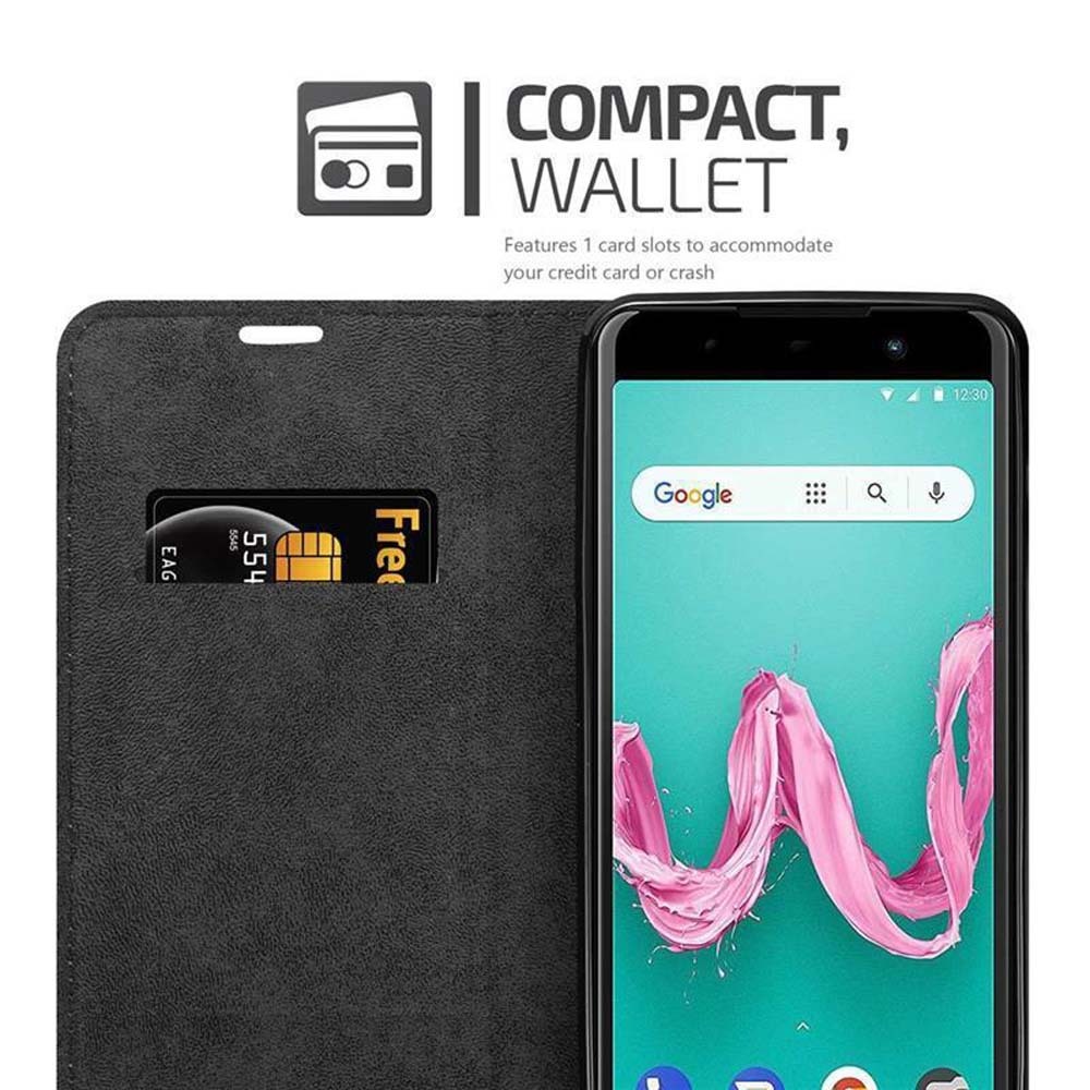 WIKO LENNY 5 Suojakuori Lompakkokotelo (Punainen)