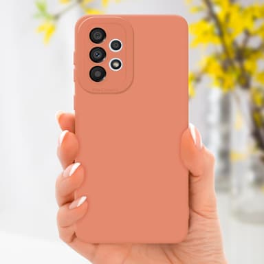 Samsung Galaxy A72 4G / 5G Suojakuori Kotelo (Oranssi)