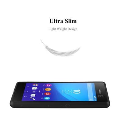 Sony Xperia M5 Suojakuori Kotelo (Musta)