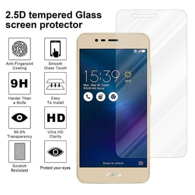Asus ZenFone 3 MAX (5.2 Zoll) Näytönsuoja Karkaistu